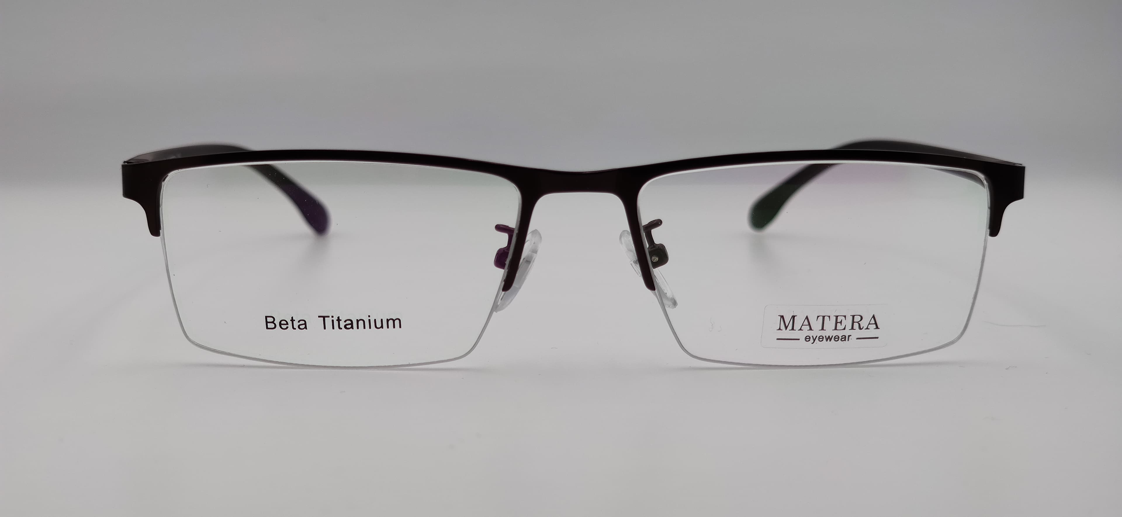 Диоптрична рамка Matera Beta Titanium Brown