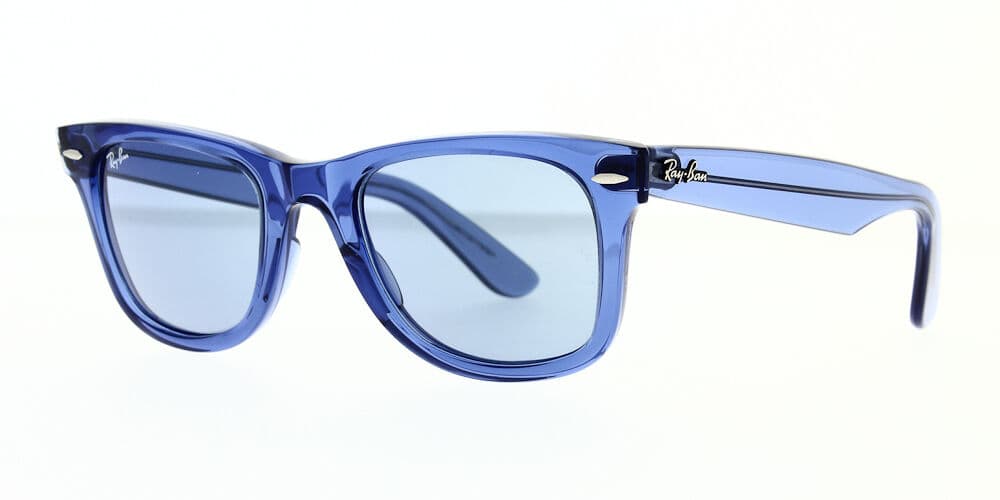 Слънчеви очила Ray Ban 2140 658756 Transparent Blue