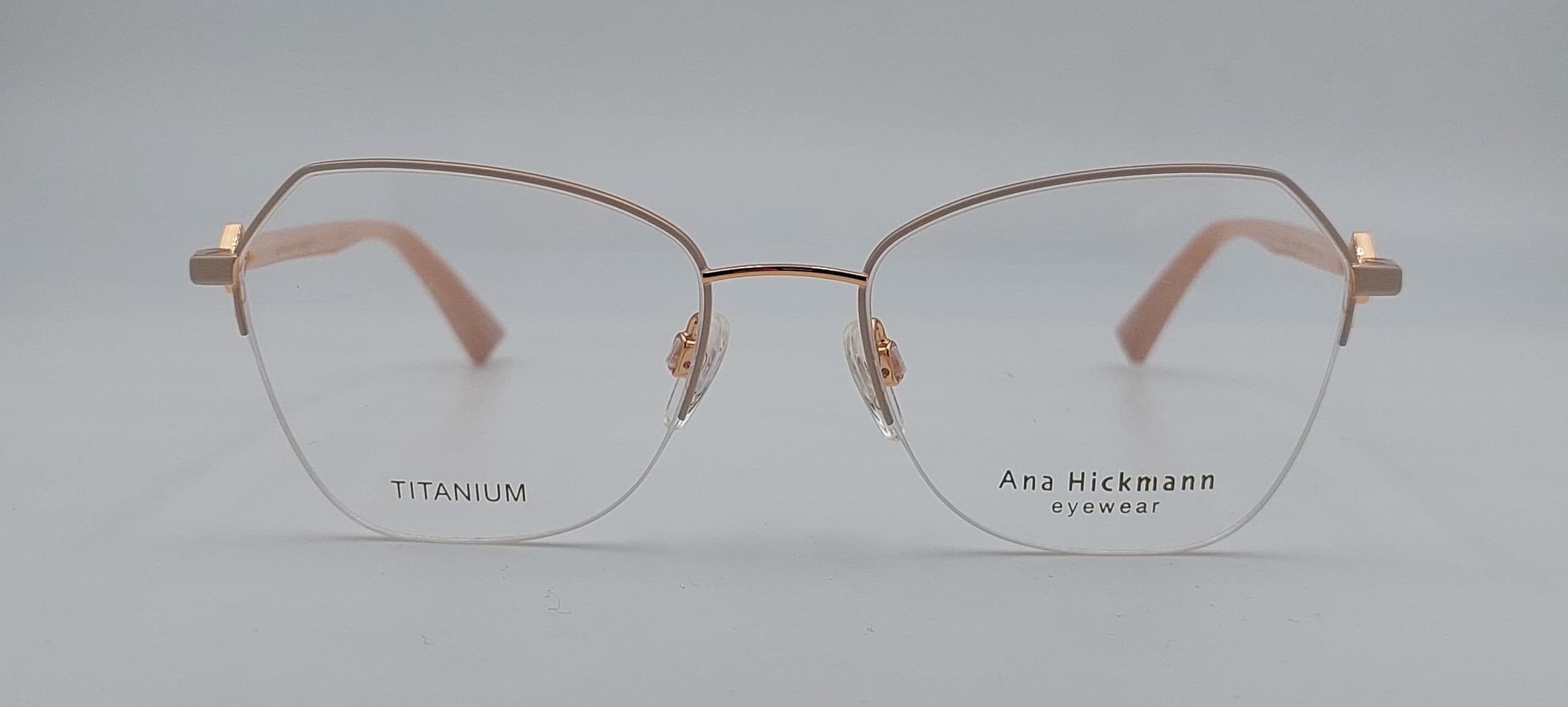 Диоптрична рамка Ana Hickmann Titanium AH1529 05B